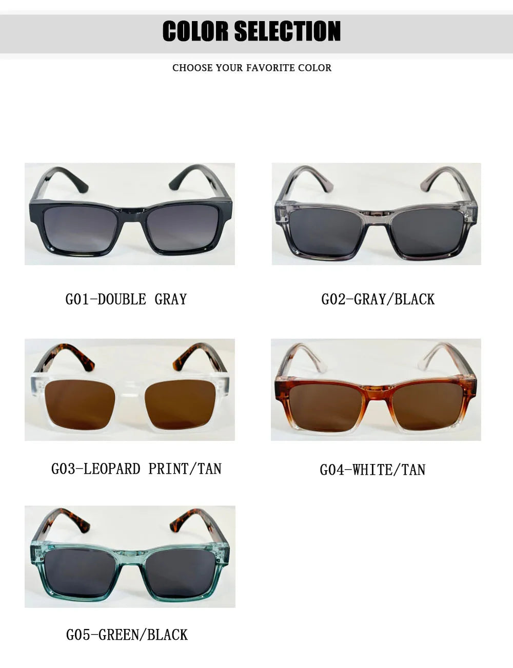 Polarized Sunglass Men Vintage Sunscreen Square Sunglasses Women Trendy Fashion Glasses Gafas De Sol Hombre Lunette Soleil Femme