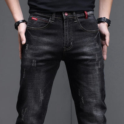 2026 Men's Slim Casual Street Classic Skinny Jeans Pencil Jeans Trendyy Stretch Style Comfortable Casual Fashion Versatile
