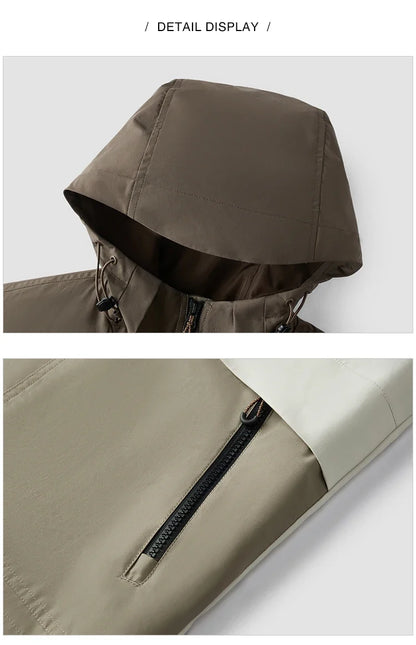 Protective Jacket Men 4-Way Protection 2025 New Couple Matching Spring Windbreaker