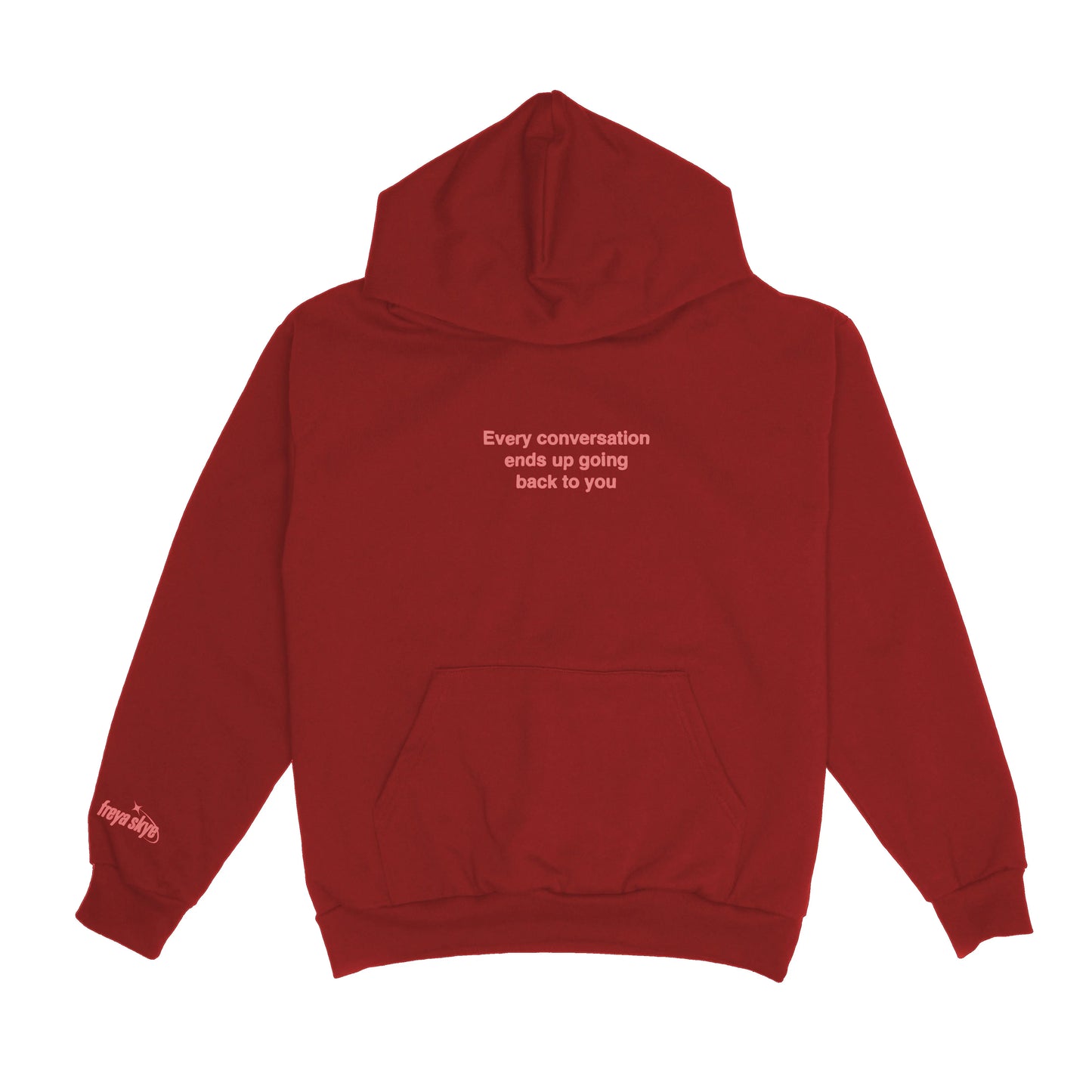 Y2k Street Hip Hop Sweatshirt Freya Skye Hoodie World Trour Pullover Oversized Autumn Winter Fleece Warm Soft Clothing Unisex