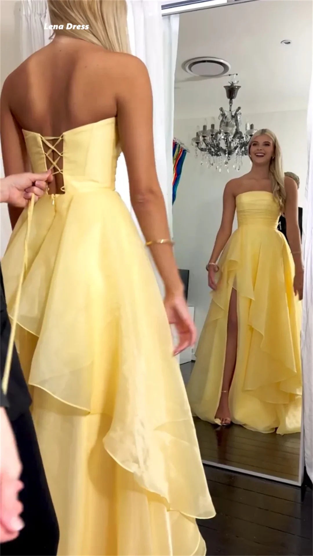 A-line Luxurious Women's Evening Dresses Luxury 2025 Customized Bespoke Occasion Dresses for Special Occasions Side Split