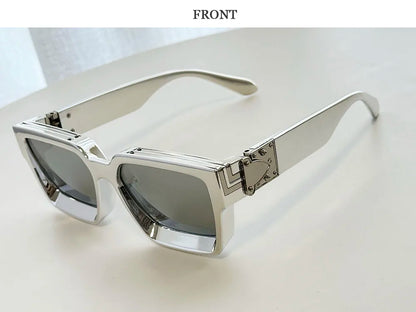 2026 Retro Square Sunglass Men Vintage Millionaire Sunglasses Women Trendy Vacation Luxury Fashion Glasses Gafas De Sol Hombre