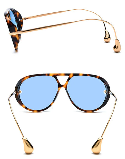2026 Trend High Quality Pilot Sunglasses Acetate Frame Man Polarized Glasses Women Personality Alloy Legs UV400 Outdoor Eyewear