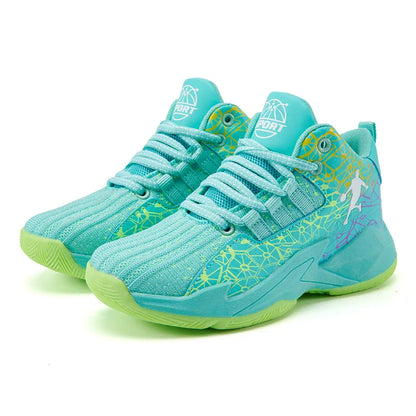 2026 Kids Sneakers Boys Basketball Shoes Children's Casual Shoes Outdoor Training Running Sneakers Child Non-slip Comfortable 8