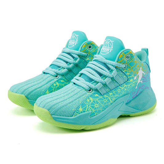 2026 Kids Sneakers Boys Basketball Shoes Children's Casual Shoes Outdoor Training Running Sneakers Child Non-slip Comfortable 8
