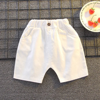 Summer Clothes for Children Baby Boys Girls Striped T-Shirt And Shorts 2pcs Set Toddler Fashion Tracksuit