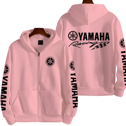 Logo Motorcycle Racing Team Men Zipper Hoodie 2026 New Fashion Women Sweatshirt Spring Autumn Sports Couple Jackets Coat
