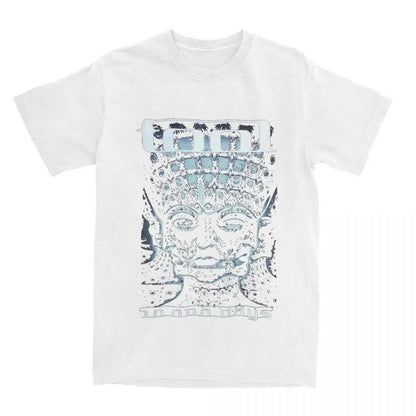 Rock Tool Band T Shirts Leisure Vintage Streetwear Cotton Short Sleeve Graphic Men Women Amusing Harajuku Daily Cool Unisex Tops