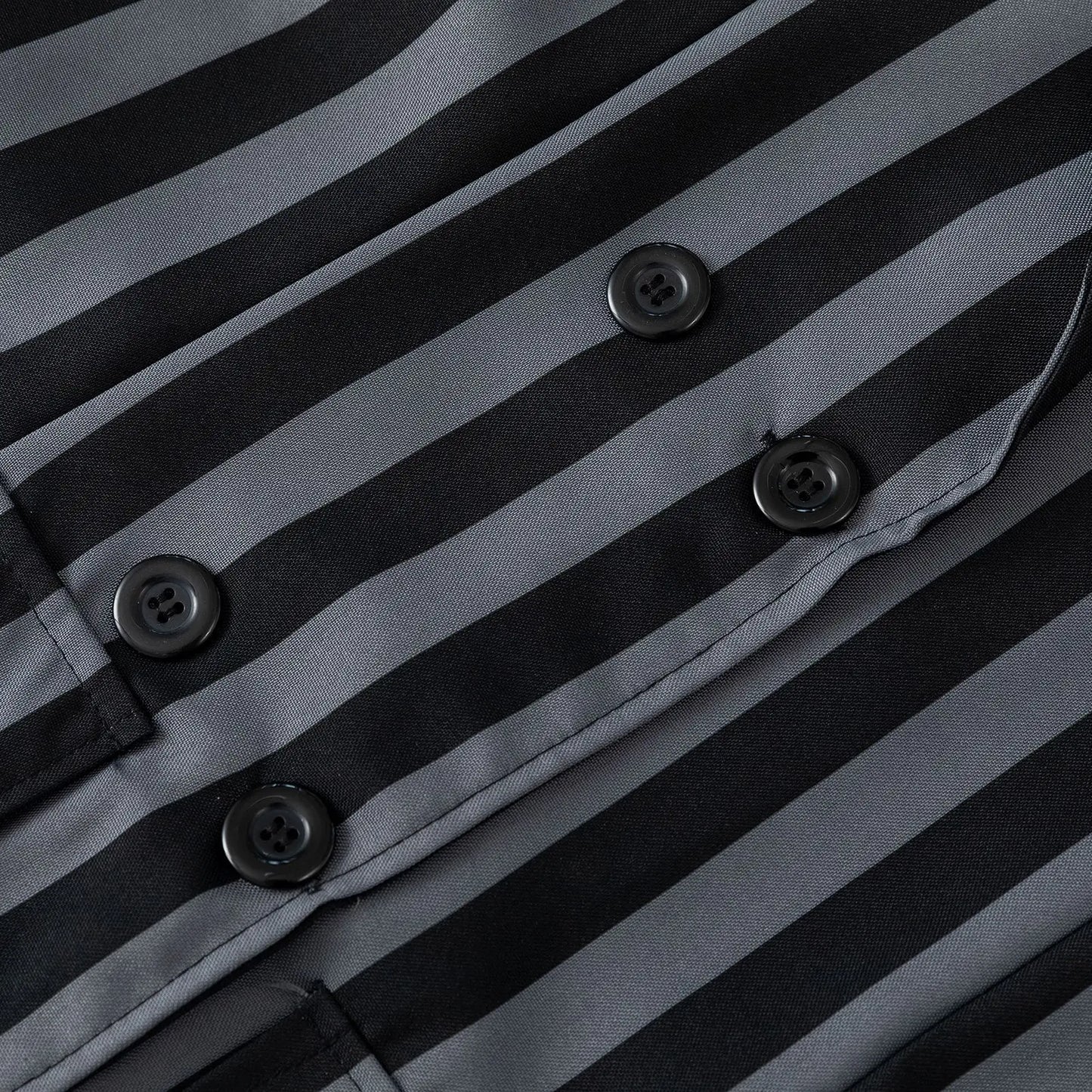 Girls Costumes Kids Black Striped Uniform Suit Birthday Party Halloween Cosplay Dresses For Kids