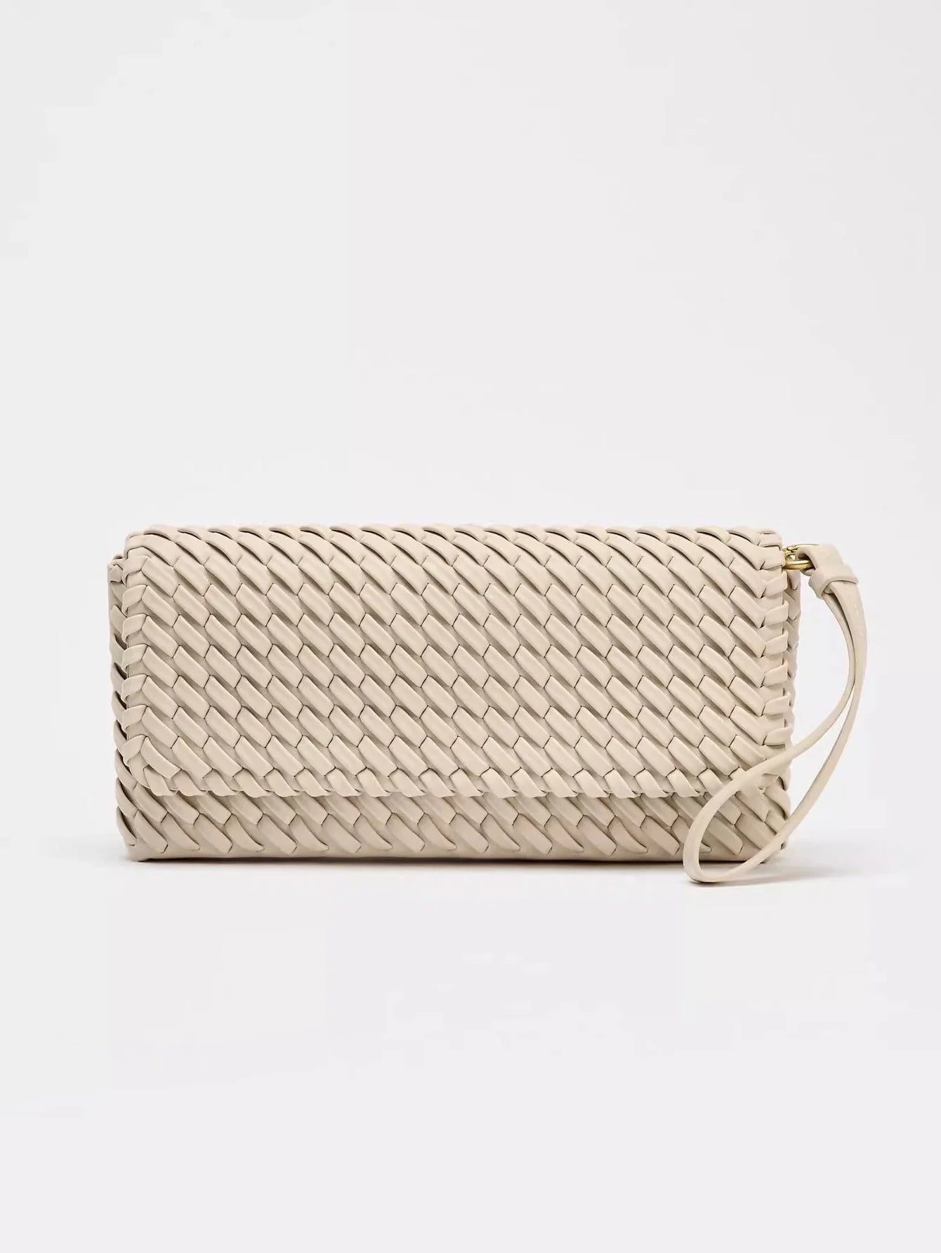 Luxury Woven Women's Bag Fashion PU Leather Shoulder Bags for Women Cover Flap Envelope Crossbody Bag Designer Bags Clutch Purse