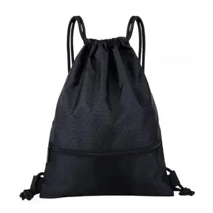 Sport 5 Color Drawstring Pocket Simple Backpack Men's and Women's Fitness Backpack Lightweight Basketball Bag Oxford Zipper Bags
