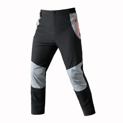 New Summer Men Thin Multi Pocket Work Pants Outdoor Casual Sports Breathable Cargo Pants Straight Leg Loose Tooling Trousers 4XL