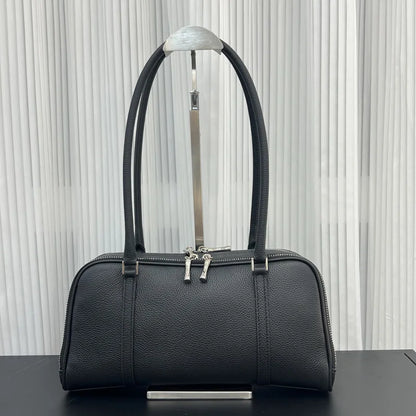 Elegant Versatile Suede Underarm Bags For Women Premium Soft Genuine Leather Shoulder Bag For Office Commute Lady Handbags New