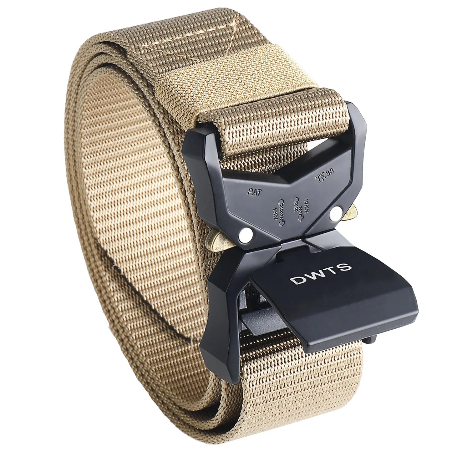 Men's Brand Military Tactical Belt Specially Designed For The Military's Metal Buckle Adjustable Belt Free Shipping