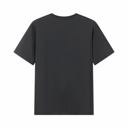Popular T-shirt for Men Printed Tees Plus Size 110-175kg 6XL/7XL Fashion Summer Cotton Round Neck Short Sleeve Oversized Tops