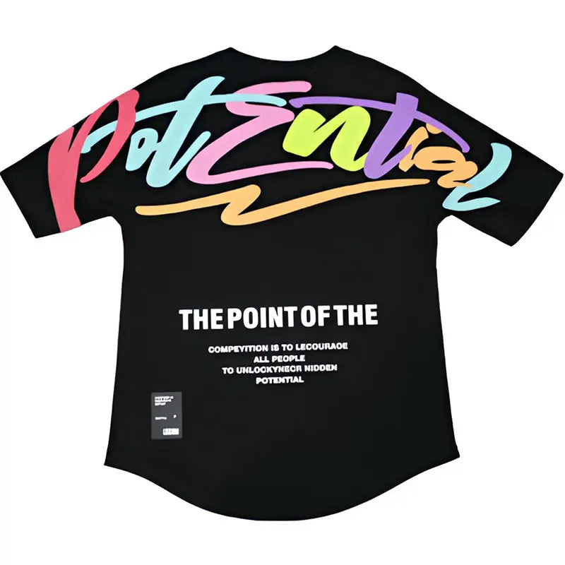 Summer Elegant Fashion Harajuku Slim Fit Ropa Hombre Loose Casual All Match Tshirts O Neck Insert Printed Short Sleeve T-shirts