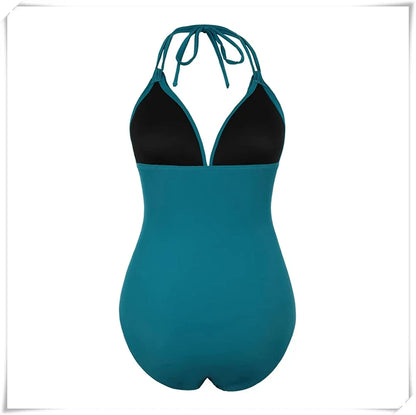 Ruched Wrinkled One Piece Swimsuit Women Swimwear Female Monokini Backless Swimsuits 2025 Bathing Suit Swim Beach Wear Bodysuit