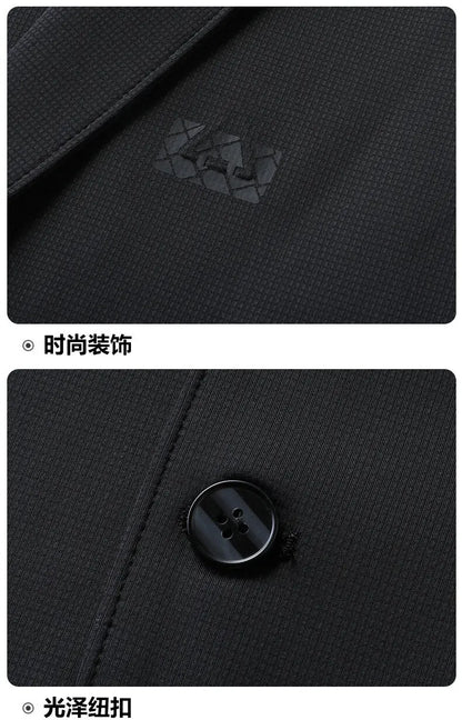 Blazer Summer Men's Casual Fashion Korean-style Business Solid Color Breathable, Lightweight and Sun-protective Clothing Blazer