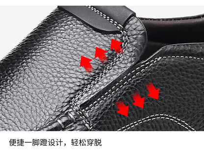 Spring Summer 2026 New Loafers for Men Soft Sole Fashion Business Casual Leather Shoes Male British Style Designer Shoe Man