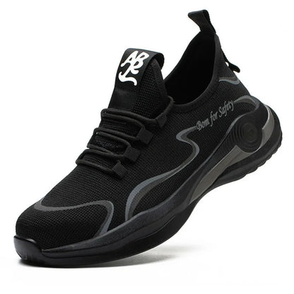 light safety shoes man 48 comfortable work shoes for men anti puncture work boots for construction steel toe safety man sneakers