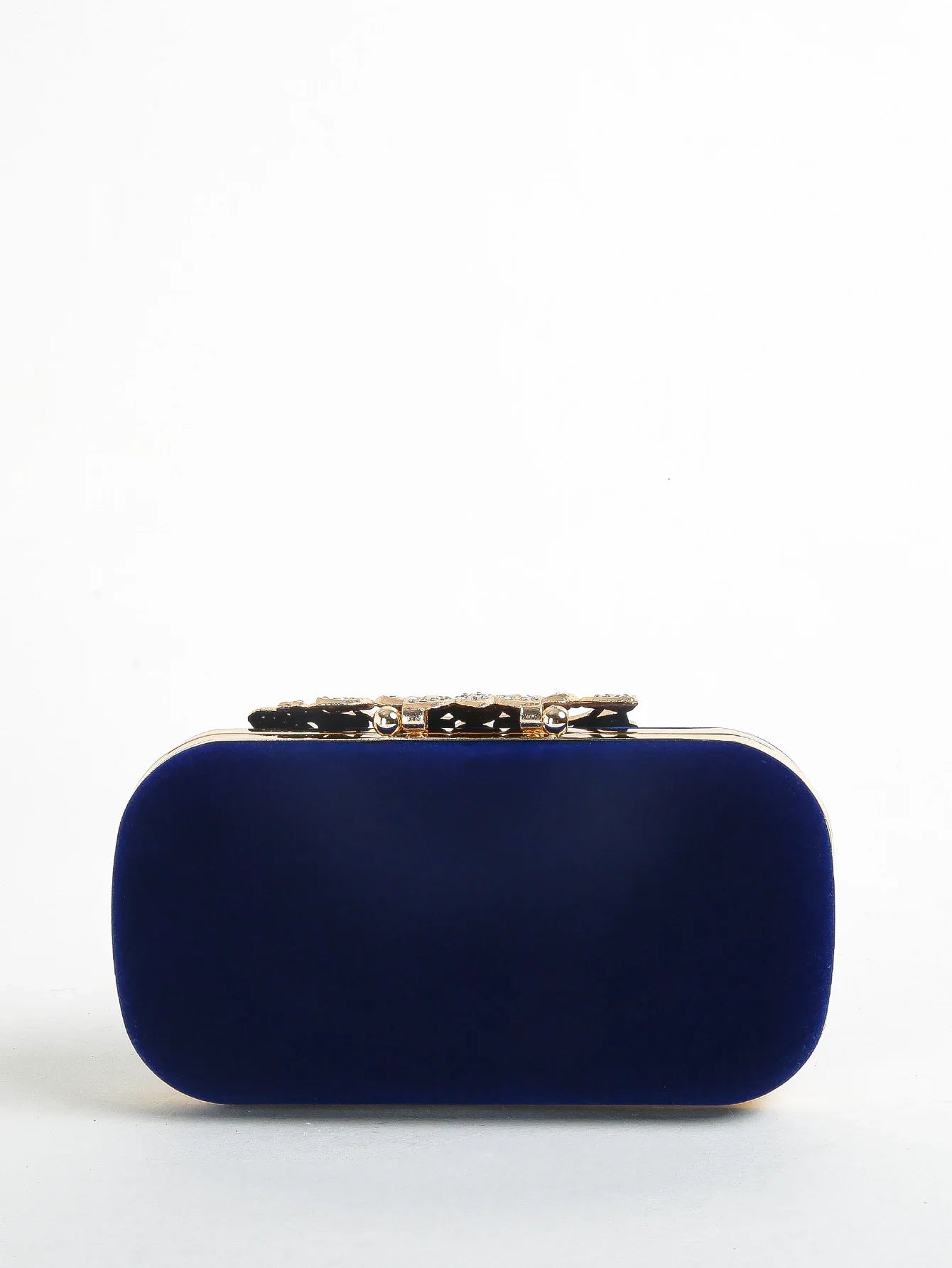 Rhinestone Clutch Bag with Crystal Floral Clasp Women Evening Handbag Formal Party Purse