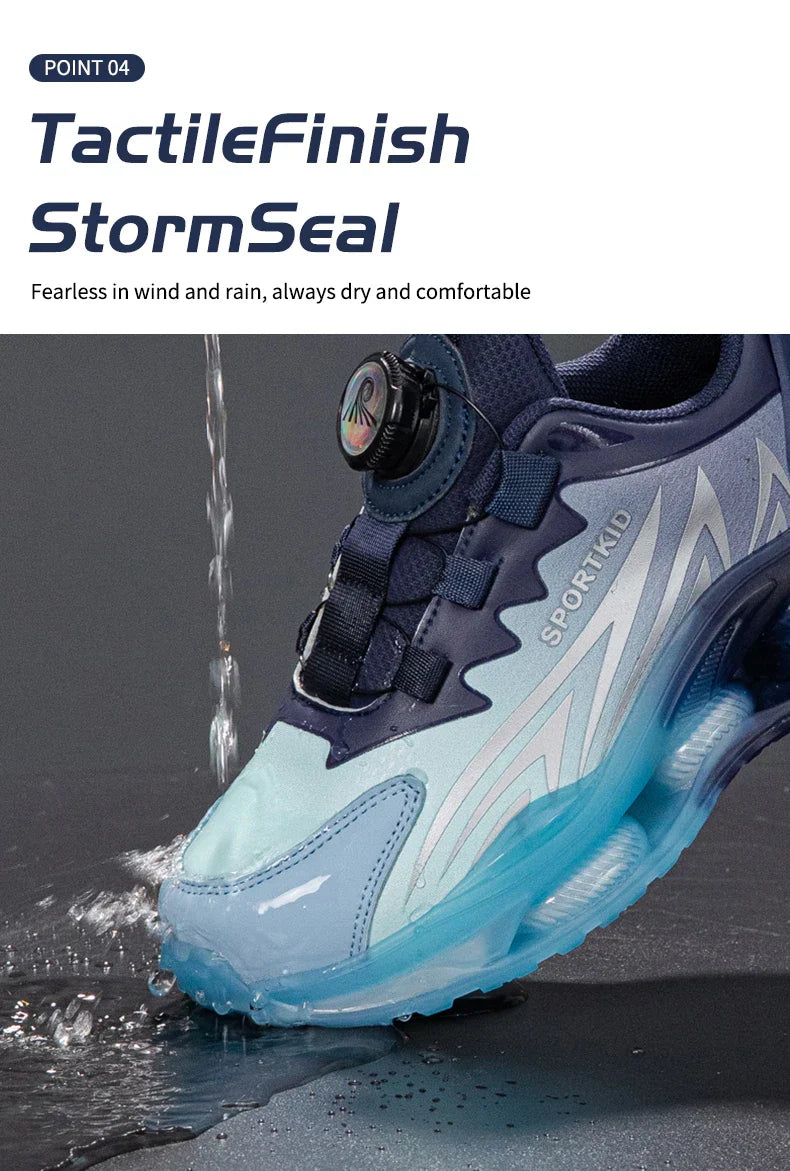 Four Season Children Casual Shoes For Boys School Walking Outdoort Sport Basketball Sneakers Non-slip Size 29-39