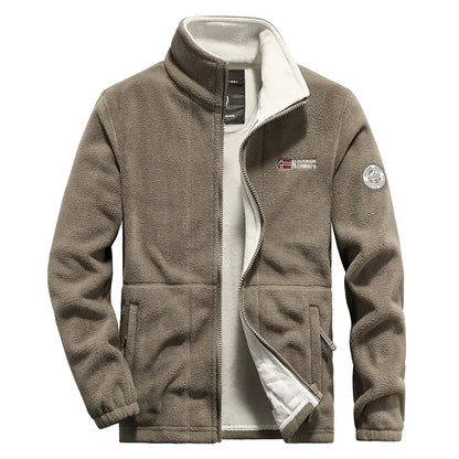 2025 New Outdoors Polar Fleece Jacket Men Winter Thermal Fleece Tactical Sport Coat Militar Softshell Hiking Outdoor Army Jacket