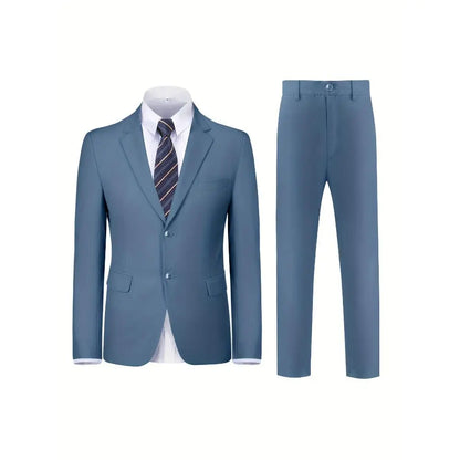 Boys Suit 3-Piece Jacket Pants Navy Yellow Pinstripe Tie Casual Fashion Wedding Birthday Party Size 4-16Y Teen Suit Tuxedo