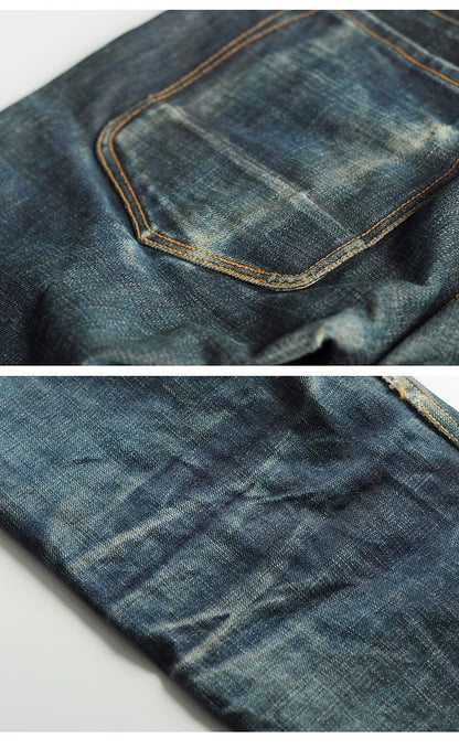 Read Description! Raw Indigo Selvage Unwashed Denim Pants Unsanforized  Jean 16.5oz 3 Choices For Fitting