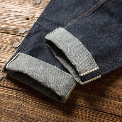 Read Description! Raw Indigo Selvage Unwashed Denim Pants Unsanforized  Jean 16.5oz 3 Choices For Fitting