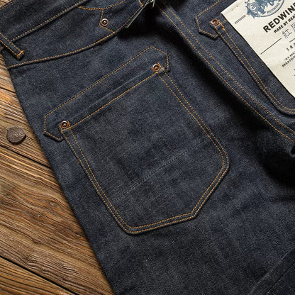 Read Description! Raw Indigo Selvage Unwashed Denim Pants Unsanforized  Jean 16.5oz 3 Choices For Fitting