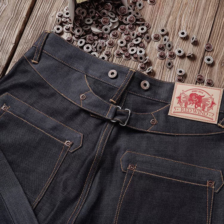 Read Description! Raw Indigo Selvage Unwashed Denim Pants Unsanforized  Jean 16.5oz 3 Choices For Fitting