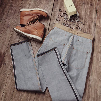 Read Description! Raw Indigo Selvage Unwashed Denim Pants Unsanforized  Jean 16.5oz 3 Choices For Fitting