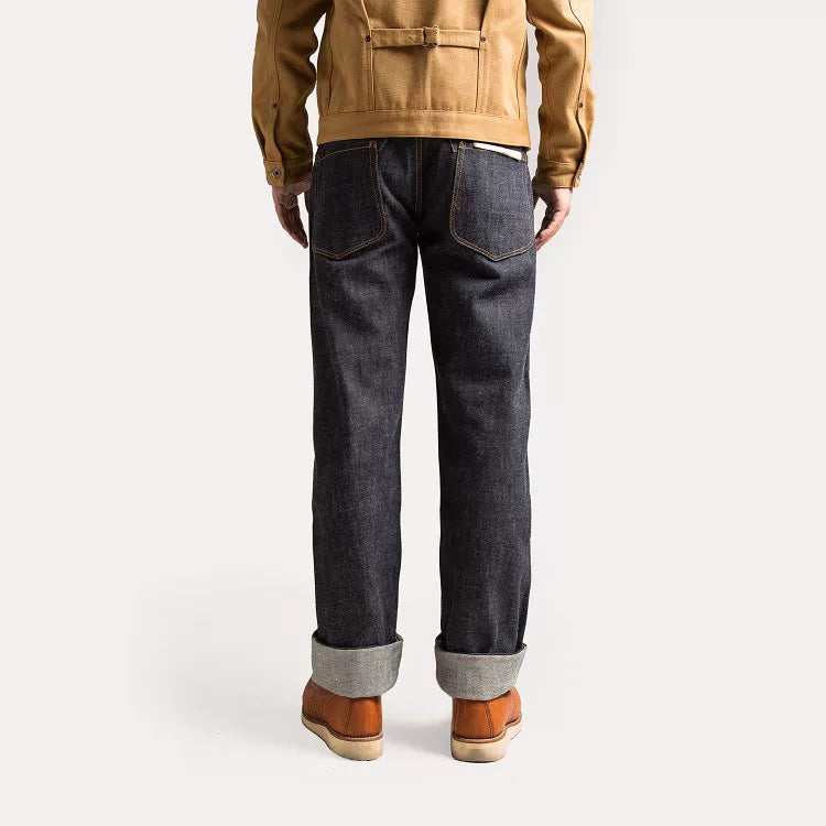 Read Description! Raw Indigo Selvage Unwashed Denim Pants Unsanforized  Jean 16.5oz 3 Choices For Fitting