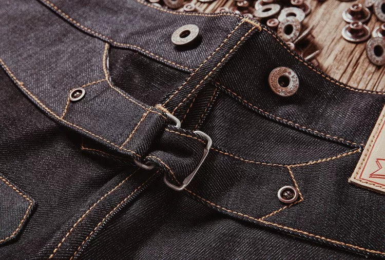 Read Description! Raw Indigo Selvage Unwashed Denim Pants Unsanforized  Jean 16.5oz 3 Choices For Fitting