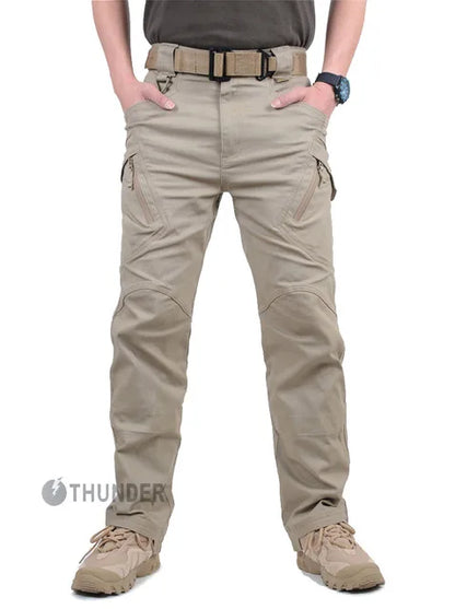 Cotton Men Military Tactical Cargo Pants Men SWAT Combat Army Trousers Male Casual Many Pockets Stretch Cotton Pants